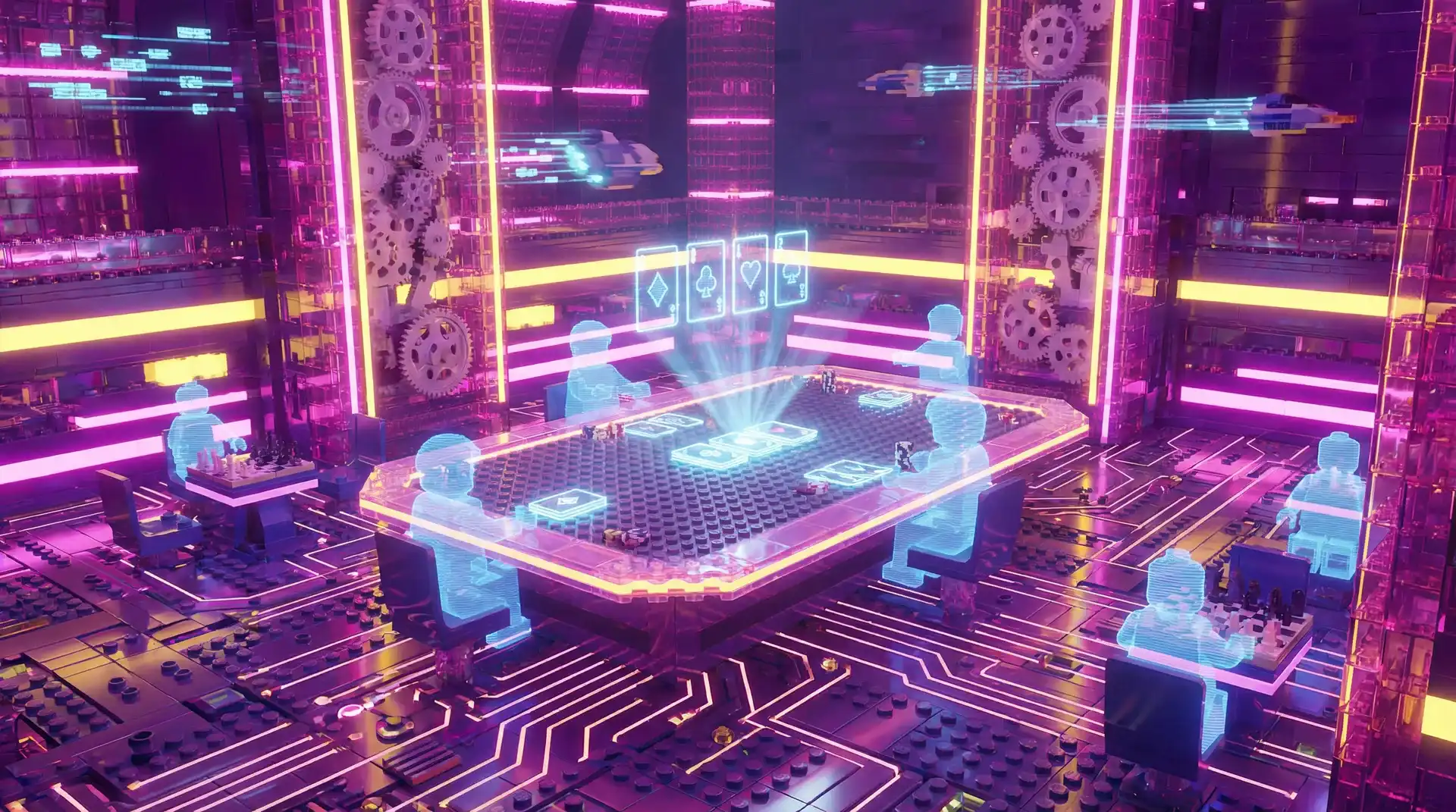 麻将糊了 电子棋牌赛博对战大厅